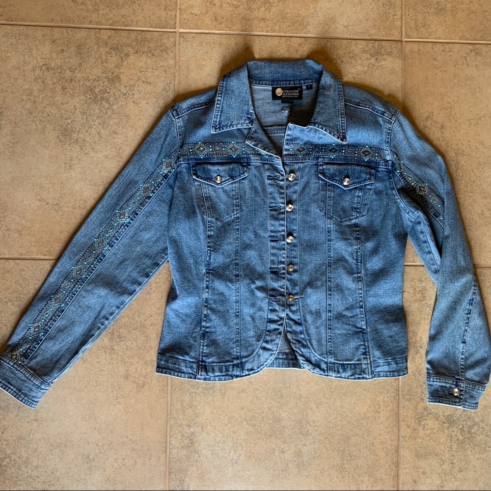 Denim Jacket Christine Alexander size M  - OBO